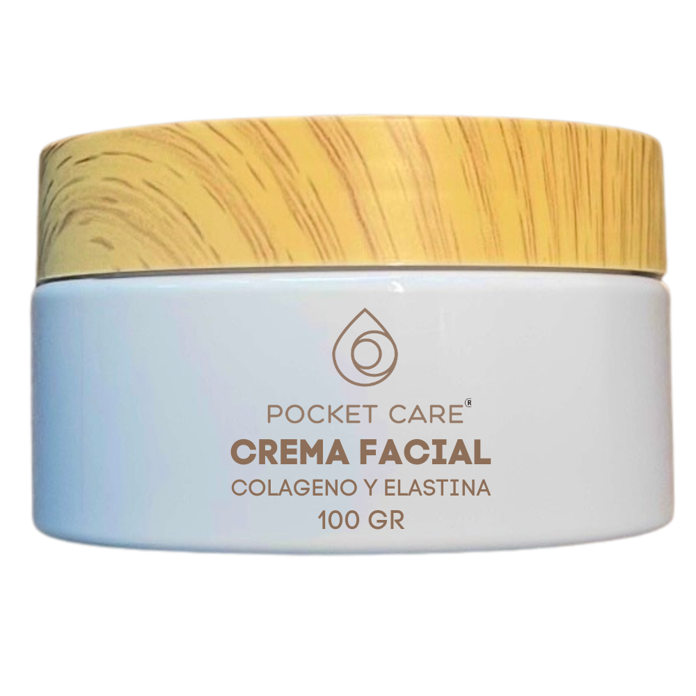 Crema Facial Regeneradora con Elastina y Colágeno – Anti-Edad, Hidratación Profunda y Reducción de Arrugas – 100% Natural y Orgánica – Piel Firme y Radiante – Sin Parabenos ni Sulfatos | 100 GR