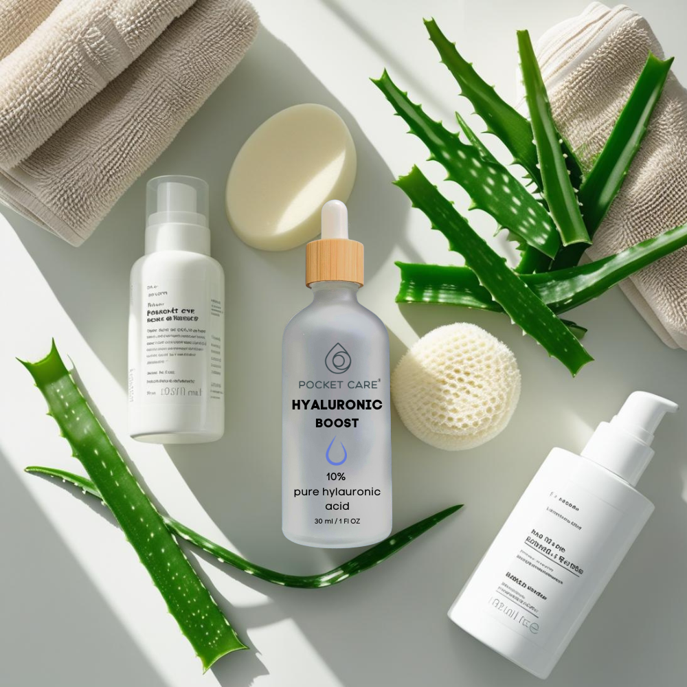 Serum Facial Ácido Hialurónico 10% Puro - Con Colágeno y Elastina - Hidrata, Reduce Arrugas y Líneas de Expresión - Antienvejecimiento - Vegano - 30 ml