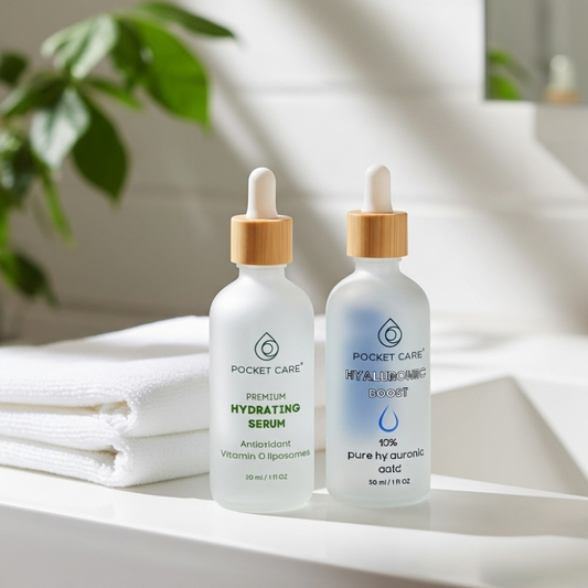 Cómo transformar tu piel: Hidratación profunda y luminosidad con ácido hialurónico + vitamina C