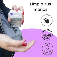 Pocket Care | KIT Desinfectante Spray - Sin Alcohol | 45ml - NEUTRO | Antibacterial Spray de Bolsillo Orgánico + REFILL 200ml | Sanitizante para Manos | Hand Sanitizer 100% Natural