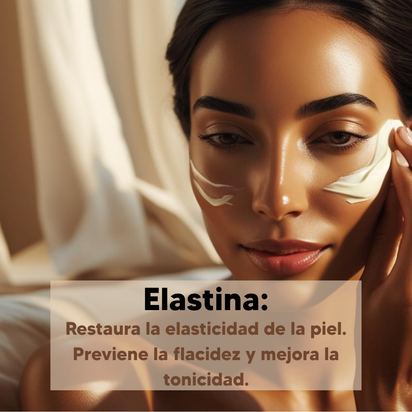 Crema Facial Regeneradora con Elastina y Colágeno – Anti-Edad, Hidratación Profunda y Reducción de Arrugas – 100% Natural y Orgánica – Piel Firme y Radiante – Sin Parabenos ni Sulfatos | 100 GR