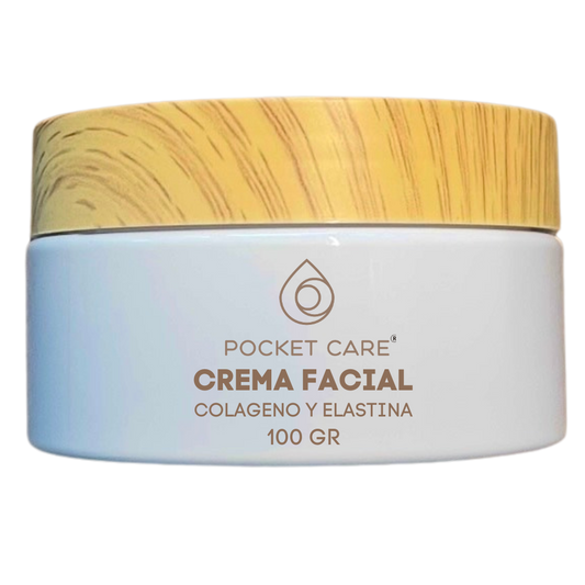 Crema Facial Regeneradora con Elastina y Colágeno – Anti-Edad, Hidratación Profunda y Reducción de Arrugas – 100% Natural y Orgánica – Piel Firme y Radiante – Sin Parabenos ni Sulfatos | 100 GR