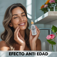 Serum Facial Ácido Hialurónico 10% Puro - Con Colágeno y Elastina - Hidrata, Reduce Arrugas y Líneas de Expresión - Antienvejecimiento - Vegano - 30 ml