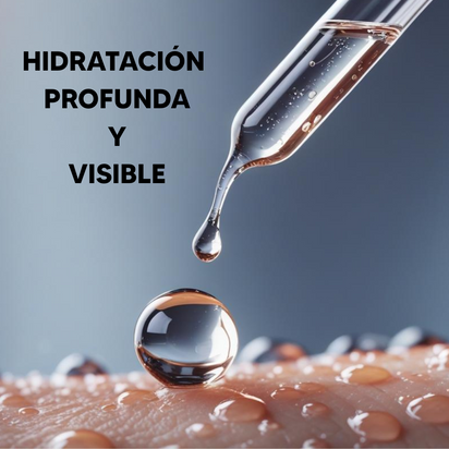 Serum Facial Ácido Hialurónico 10% Puro - Con Colágeno y Elastina - Hidrata, Reduce Arrugas y Líneas de Expresión - Antienvejecimiento - Vegano - 30 ml