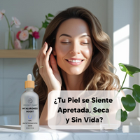 Serum Facial Ácido Hialurónico 10% Puro - Con Colágeno y Elastina - Hidrata, Reduce Arrugas y Líneas de Expresión - Antienvejecimiento - Vegano - 30 ml