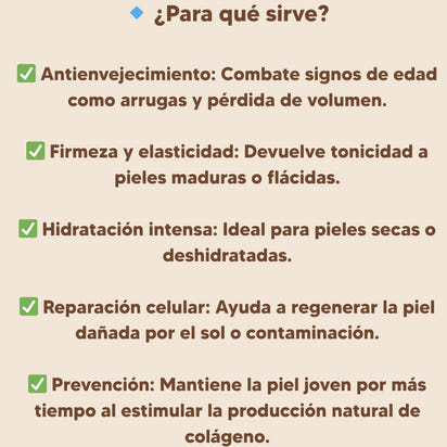 Kit con 2 Cremas Faciales Regeneradoras con Elastina y Colágeno – Anti-Edad, Hidratación Profunda y Reducción de Arrugas – 100% Natural y Orgánica – Piel Firme y Radiante – Sin Parabenos ni Sulfatos | 100 GR