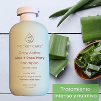 Kit Revitalizante de Aloe Vera -Shampoo organico a base de aloe vera (Kit Shampoo + Acondicionador)