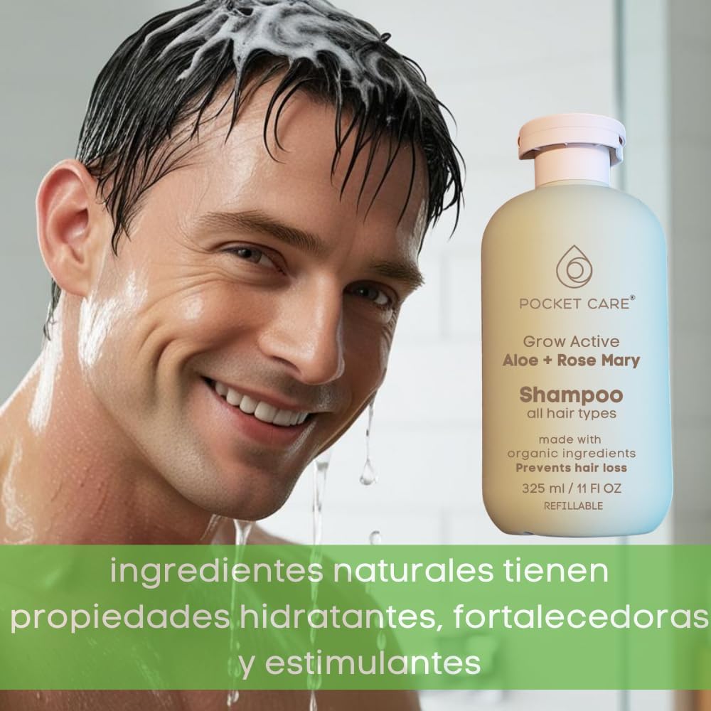 Shampoo Aloe vera con refill