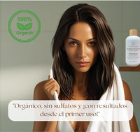 Shampoo Revitalizante de Colágeno y Biotina orgánico sin sulfatos - Cabello Fuerte, Sano y Lleno de Vida 325ml