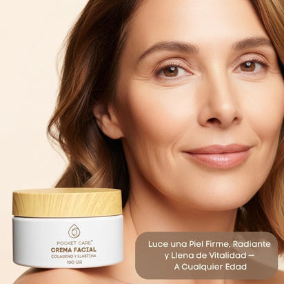 Kit con 2 Cremas Faciales Regeneradoras con Elastina y Colágeno – Anti-Edad, Hidratación Profunda y Reducción de Arrugas – 100% Natural y Orgánica – Piel Firme y Radiante – Sin Parabenos ni Sulfatos | 100 GR