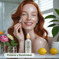 Suero Facial con Vitamina C LIPOSOMADA + Ácido Hialurónico | Máxima Absorción y Estabilidad | Ilumina, Uniforma el Tonoy Combate Manchas | Antioxidante Potente | Con Colágeno y Aloe Vera | 30 ml