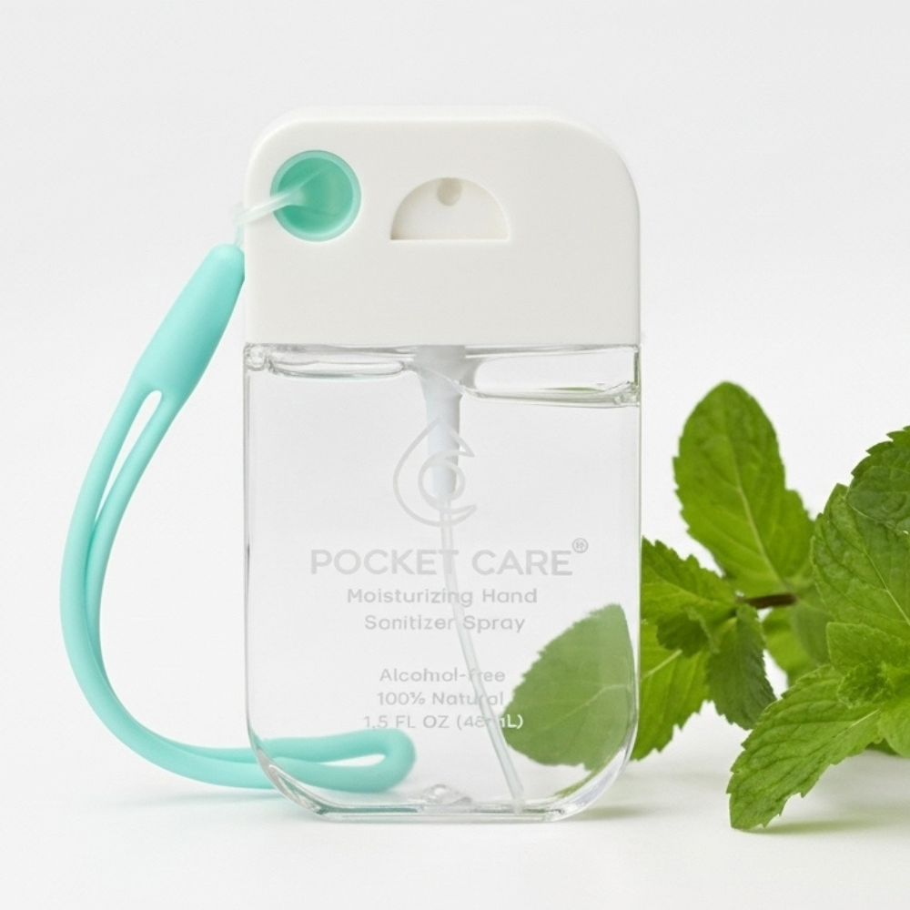 kit con 3 Desinfectantes Spray - Sin Alcohol 45ml - Antibacterial Spray de Bolsillo Orgánico, Sanitizante para Manos - Hand Sanitizer - 100% Natural