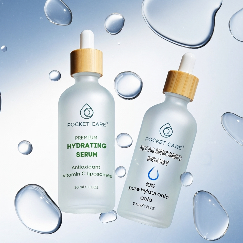 Kit Serum Hialuronico + Serum Vitamina C Liposomada 30ml cada uno