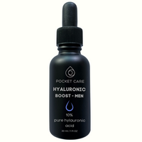 Suero Facial para Hombre - Ácido Hialurónico 10% Puro - Hidratación Profunda y Antiedad - Reduce Arrugas y Líneas de Expresión - Con Colágeno y Vitamina E - Textura Ligera No Grasa - 30 ml
