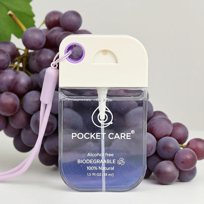 kit con 3 Desinfectantes Spray - Sin Alcohol 45ml - Antibacterial Spray de Bolsillo Orgánico, Sanitizante para Manos - Hand Sanitizer - 100% Natural