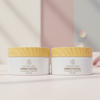 Kit con 2 Cremas Faciales Regeneradoras con Elastina y Colágeno – Anti-Edad, Hidratación Profunda y Reducción de Arrugas – 100% Natural y Orgánica – Piel Firme y Radiante – Sin Parabenos ni Sulfatos | 100 GR