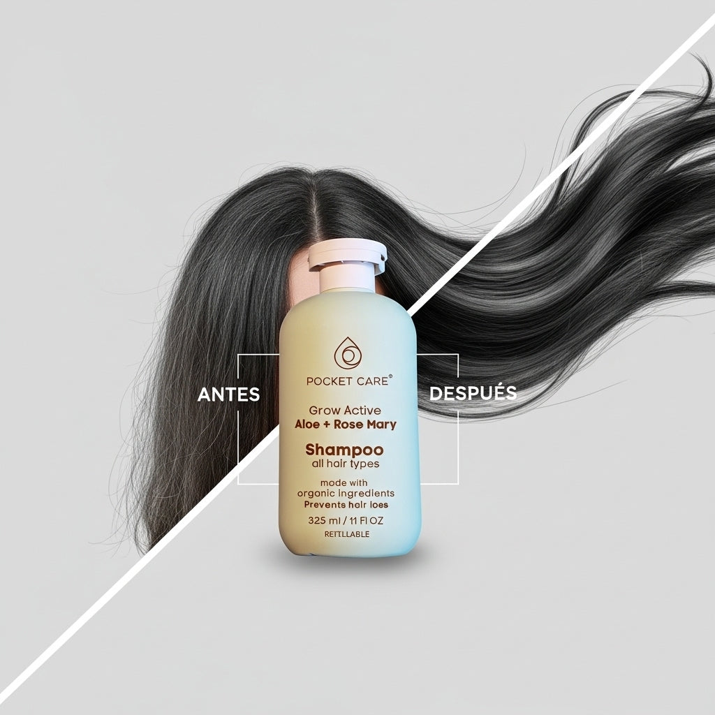Kit Revitalizante de Aloe Vera -Shampoo organico a base de aloe vera (Kit Shampoo + Acondicionador)
