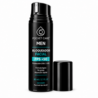 Bloqueador Solar Hombre FPS 50 Biodegradable | Pocket Care