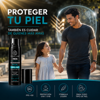 Bloqueador Solar Hombre FPS 50 Biodegradable | Pocket Care